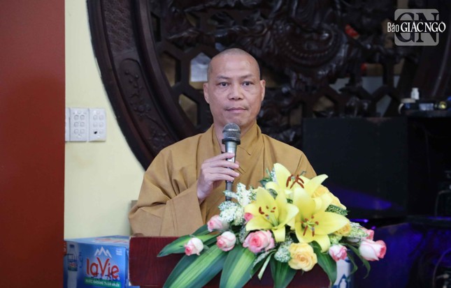 Thượng tọa Thích Trí Chơn cảm tạ