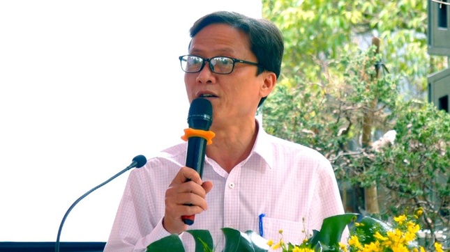 Ông Nguyễn Thanh Dũng phát biểu
