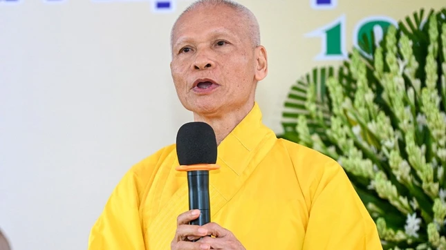 Hòa thượng Thích Thông Hội ban đạo từ