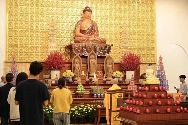 Lễ giao thừa tại tu viện Vạn Liên (P.Vũng Tàu)