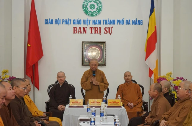 Hòa thượng Thích Từ Nghiêm phát biểu