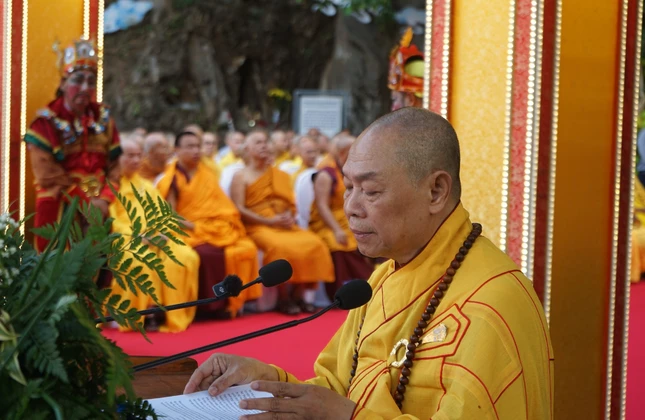 Hòa thượng Thích Từ Nghiêm nêu ý nghĩa của lễ hội
