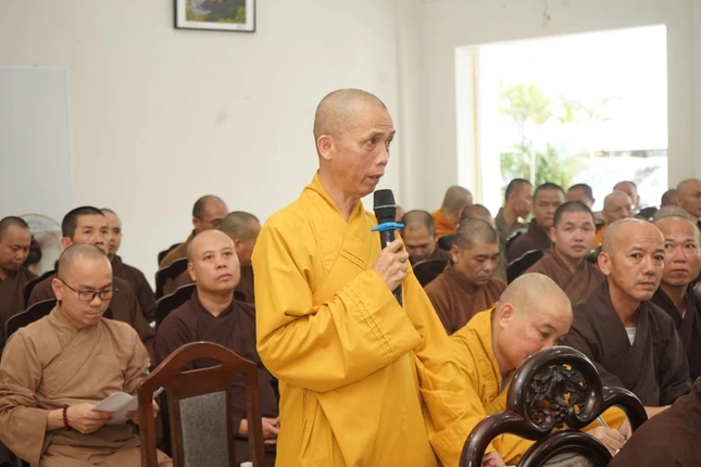 Thượng tọa Thích Thanh Bảo triển khai các hoạt động sắp tới