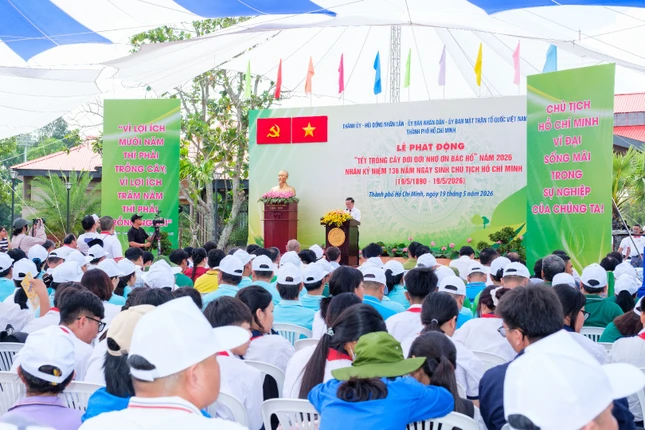 Quang cảnh buổi lễ - Ảnh: Quang Thế