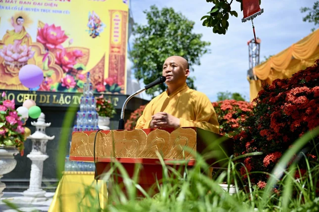 Thượng tọa Thích Thanh Tòng ban đạo từ