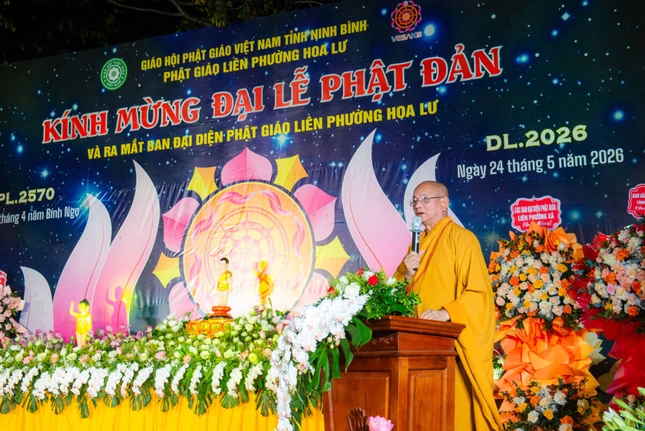 Hòa thượng Thích Quảng Hà phát biểu chỉ đạo Hòa thượng Thích Quảng Hà phát biểu chỉ đạo