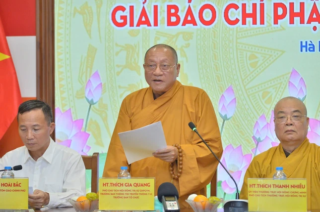 Hòa thượng Thích Gia Quang, Trưởng ban Tổ chức phát biểu khai mạc Hòa thượng Thích Gia Quang, Trưởng ban Tổ chức phát biểu khai mạc