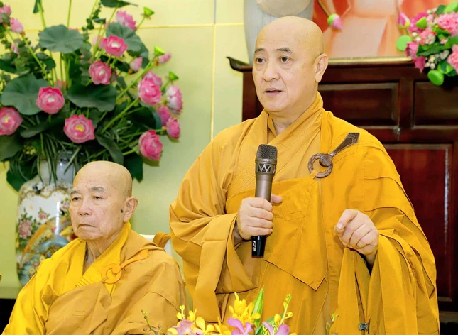 Hòa thượng Thích Huệ Thông sách tấn chư hành giả an cư Hòa thượng Thích Huệ Thông sách tấn chư hành giả an cư