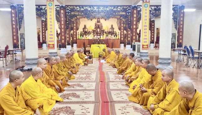 Lễ tác pháp thọ an cư tại thiền viện Trúc Lâm Thiên Trường (P.Nam Định) Lễ tác pháp thọ an cư tại thiền viện Trúc Lâm Thiên Trường (P.Nam Định)