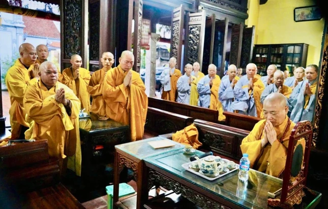 Cung thỉnh Hòa thượng Thích Bảo Ngiêm đảm nhiệm ngôi Đường chủ trường hạ tổ đình Tế Xuyên Cung thỉnh Hòa thượng Thích Bảo Ngiêm đảm nhiệm ngôi Đường chủ trường hạ tổ đình Tế Xuyên
