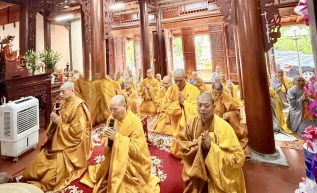 Trường hạ chùa Bút Thượng trang nghiêm khóa lễ khai pháp An cư kiết hạ Phật lịch 2570 Trường hạ chùa Bút Thượng trang nghiêm khóa lễ khai pháp An cư kiết hạ Phật lịch 2570