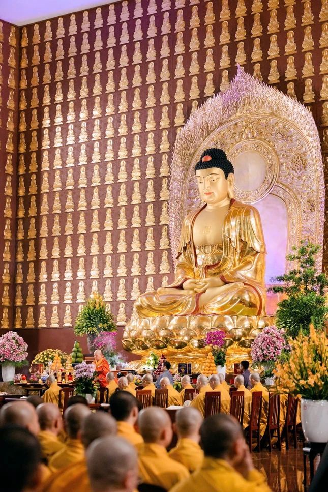Trang nghiêm Trai đàn chẩn tế siêu tiến anh linh anh hùng, liệt sĩ ở Học viện Phật giáo VN tại TP.HCM