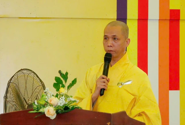 Thượng tọa Thích Thanh Bảo công bố quyết định bổ nhiệm Đại đức Thích Quảng Huệ làm trụ trì chùa Phổ Tịnh Thượng tọa Thích Thanh Bảo công bố quyết định bổ nhiệm Đại đức Thích Quảng Huệ làm trụ trì chùa Phổ Tịnh