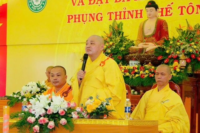 Thượng tọa Thích Tịnh Châu ban đạo từ Thượng tọa Thích Tịnh Châu ban đạo từ