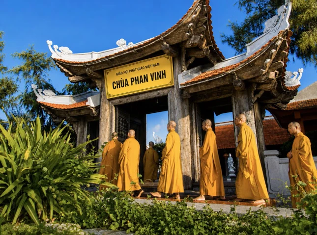 Chùa và đảo được đặt tên anh hùng liệt sĩ Nguyễn Phan Vinh - Ảnh: Minh Đức