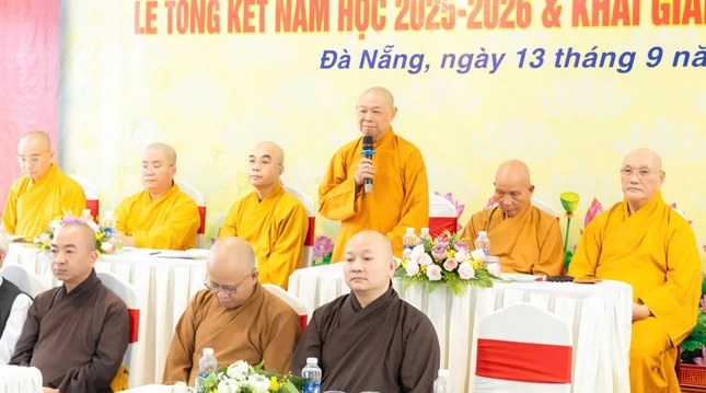 Hòa thượng Thích Từ Nghiêm tán thán những thành tựu của thầy và trò Trường Trung cấp Phật học Đà Nẵng đã đạt được Hòa thượng Thích Từ Nghiêm tán thán những thành tựu của thầy và trò Trường Trung cấp Phật học Đà Nẵng đã đạt được
