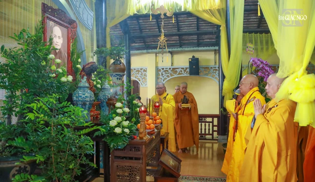 Thành kính tưởng niệm vị giáo phẩm với nhiều dấu ấn gắn liền với buổi đầu thành lập GHPGVN và Phật giáo Q.Bình Thạnh (cũ)