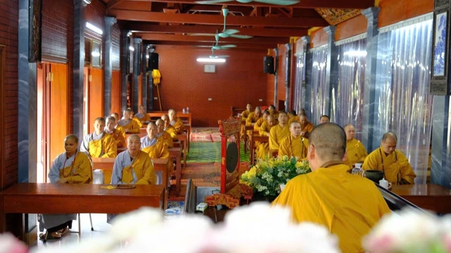 Trường hạ chùa Phượng Ban trang nghiêm lễ tạ pháp, bế giảng An cư kiết hạ Phật lịch 2570