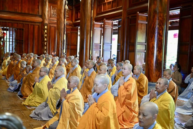 Trường hạ Đống Trúc trang nghiêm lễ bế giảng, tạ pháp mùa An cư kiết hạ Phật lịch 2570