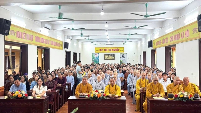 Trường hạ chùa Yên Vệ trang nghiêm cử hành lễ Tạ pháp, viên mãn mùa An cư kết hạ Phật lịch 2570