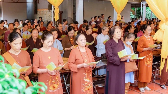 Trường hạ chùa Yên Vệ trang nghiêm cử hành lễ Tạ pháp, viên mãn mùa An cư kết hạ Phật lịch 2570