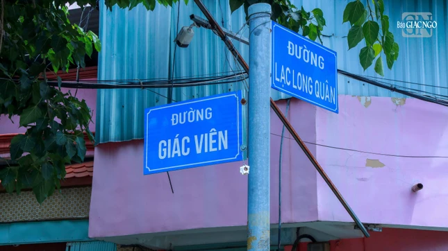 Đường Giác Viên có chiều dài 415,31m, lộ giới 16m, đoạn từ đường Lạc Long Quân đến chùa Giác Viên