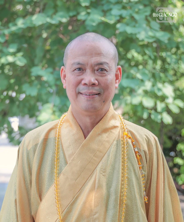 Thượng tọa Thích Nguyên Thành, Ủy viên Thường trực Hội đồng Trị sự, Trưởng ban Trị sự GHPGVN tỉnh Thái Nguyên