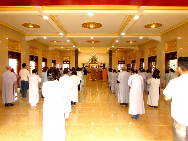 Quang cảnh buổi lễ