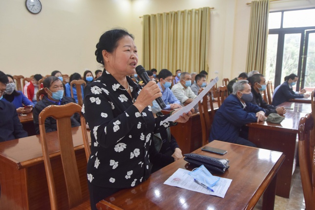 Cử tri nêu kiến nghị