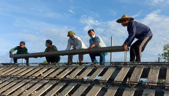 Thượng lương chùa Hưng Khánh