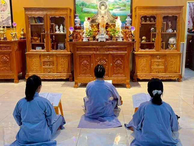 Gia đình Phật tử Bảo Quang trong thời kinh tại gia