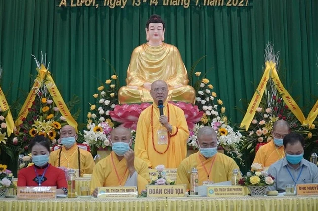 Hòa thượng Thích Huệ Phước ban đạo từ