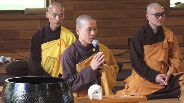 Thầy Thích Minh Hy chia sẻ