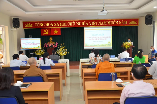 Lễ ra mắt Trung tâm An sinh xã hội quận Bình Thạnh