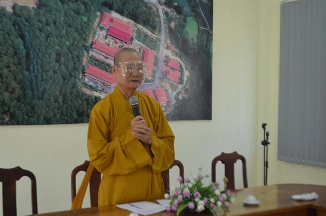 Hòa thượng Thích Hải Ấn khuyến tấn Tăng Ni tham gia kỳ thi tuyển sinh