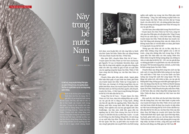 Bài trên Báo Giác Ngộ số 1123 - Thiết kế: Phòng Mỹ thuật BGN/Tống Viết Diễn