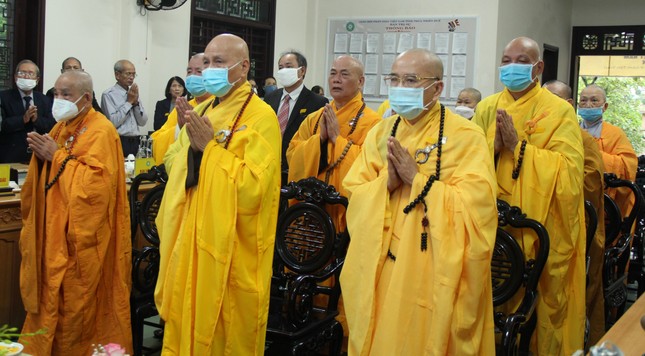 Chư tôn đức Hội đồng Chứng minh, Hội đồng Trị sự và Ban Thường trực Ban Trị sự tại Huế dự lễ tưởng niệm