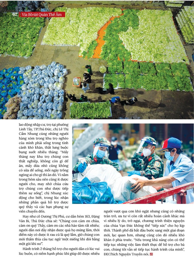 Giúp nhau trong gian khó