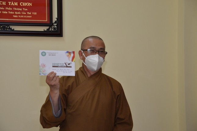 Thượng tọa Thích Tâm Chơn trình tài liệu chuẩn bị đại hội