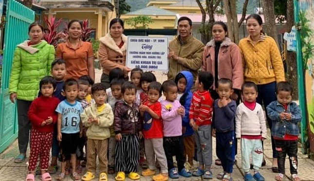 Bàn giao công trình giếng khoan