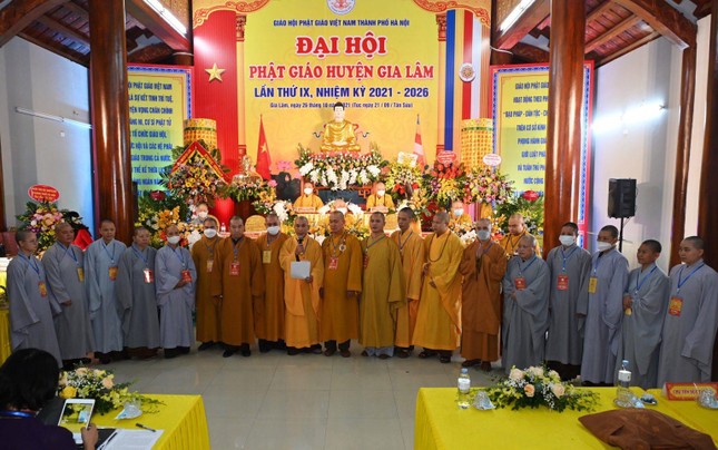 Tân Ban Trị sự Phật giáo huyện Gia Lâm ra mắt đại hội Tân Ban Trị sự Phật giáo huyện Gia Lâm ra mắt đại hội