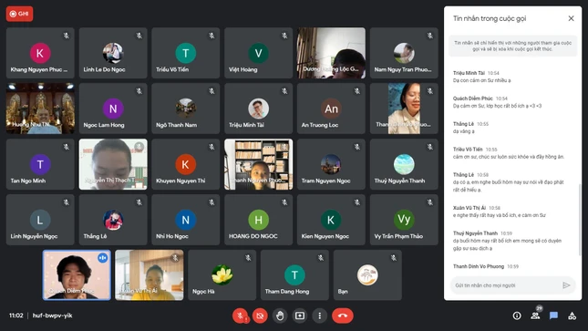 Sinh viên trường Đại học Khoa học, Xã hội và Nhân văn tham dự buổi học ngoại khóa online Sinh viên trường Đại học Khoa học, Xã hội và Nhân văn tham dự buổi học ngoại khóa online