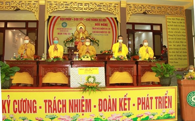 Chư tôn đức chứng minh, chủ tọa đoàn hội nghị