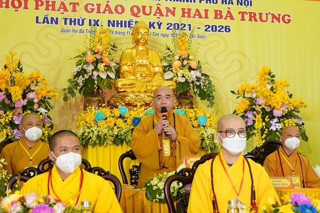 Hòa thượng Thích Thanh Phúc ban đạo từ Hòa thượng Thích Thanh Phúc ban đạo từ