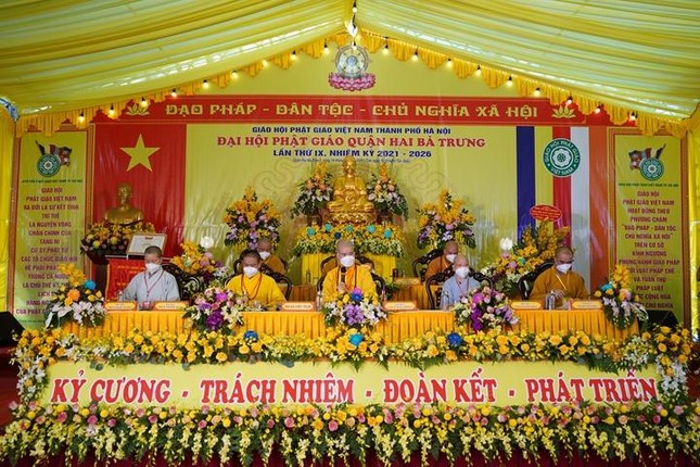 Chư tôn đức chứng minh, chủ tọa đoàn đại hội