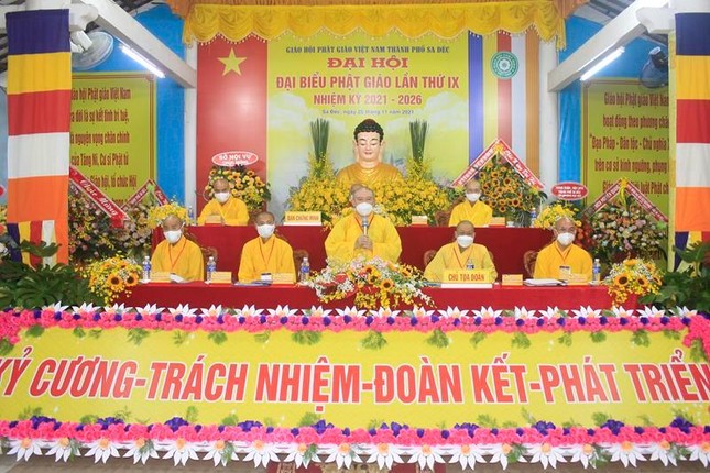 Chư tôn đức chứng minh, chủ tọa đoàn đại hội