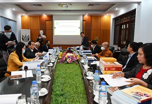 Quang cảnh buổi làm việc