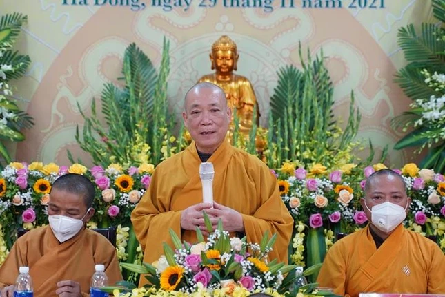 Hòa thượng Thích Bảo Nghiêm ban đạo từ