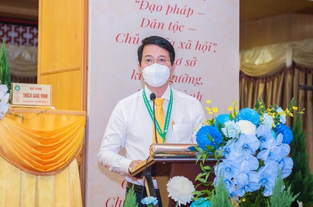 Ông Lê Thanh Bình, Phó Chủ tịch UBND quận 6 phát biểu