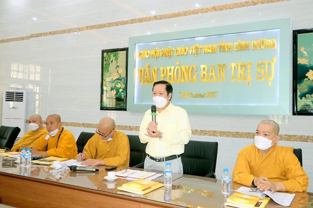 Ông Trần Đức Thịnh phát biểu